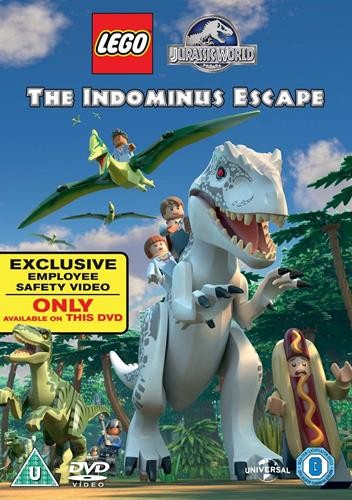 Lego Jurassic World : The Indominus Escape - Sealed NEW DVD