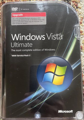 Windows Vista Ultimate with SP1 - Upgrade (66R-02262)