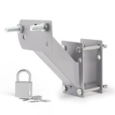 Spare Tire Mount Bracket with Lock, Side Mount Utility Spare Tire Carrier for...
