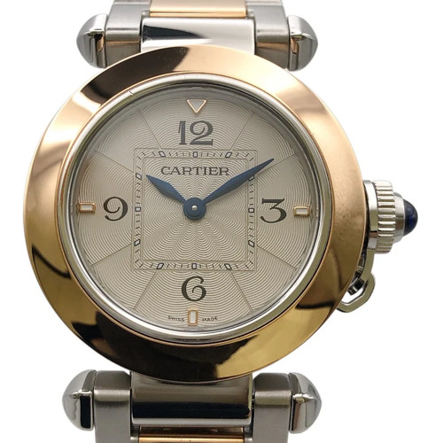 Cartier Pasha de Cartier W2PA0007 White Pink Gold/ #120