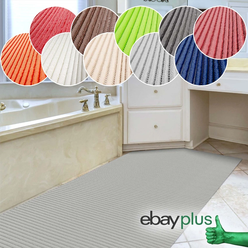 Weichschaummatte Badematte Badvorleger Bad Läufer Meterware Breite 130cm - Bild 2 von 4