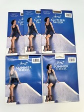 Pantyhose Set Of 5 Hanes SUMMER SHEER Sandal ...