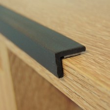 Sticky Backed Right Angle Rubber Trim - Price Per Metre