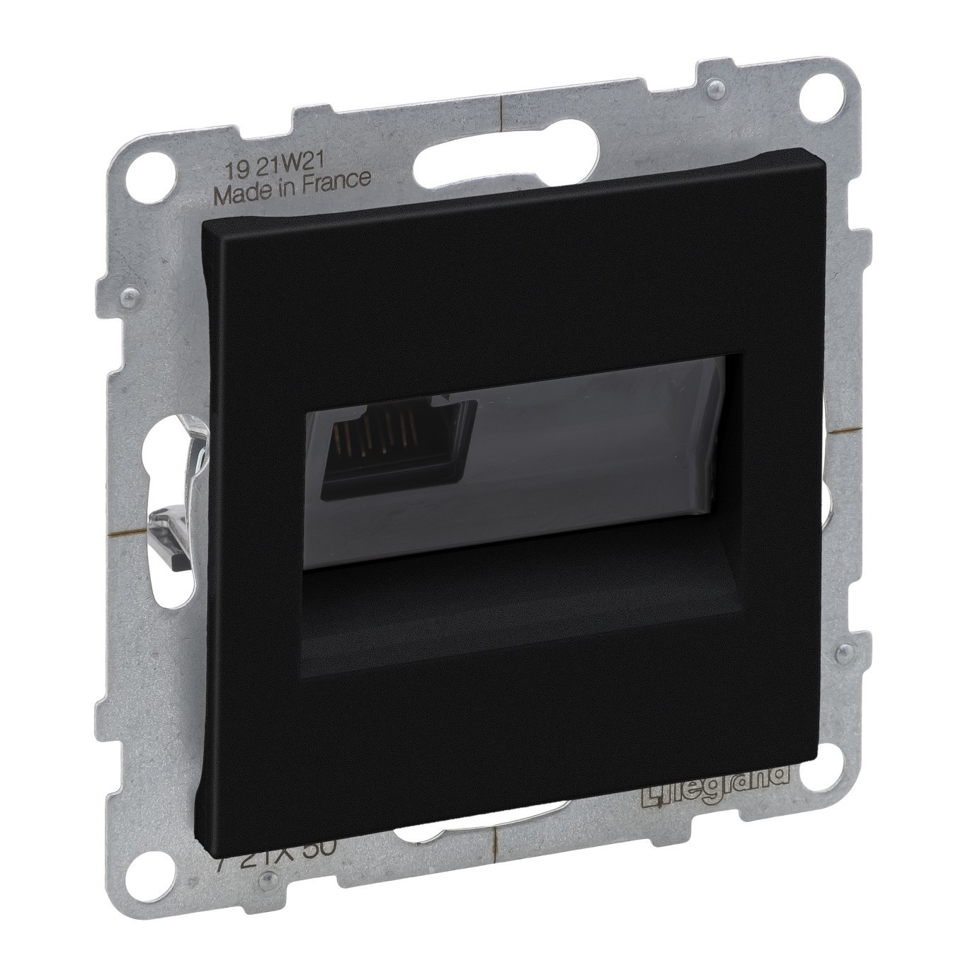 Suno Computer Single RJ45 Cat 5e UTP Black 721450