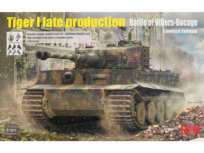 Rye Field Model - Tiger I Late Production Battle of Villers-Bocage Limited Editi