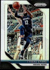 2018-19 Panini Prizm #94 Tyreke Evans Prizms Silver E1