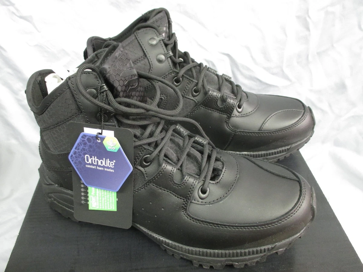 BLACKHAWK! Combat‎ Boots Men\'s Size 5 Black Ops Leather Waterproof Cushioned BLACKHAWK Black OPS Boots 83BT03BK SIZE: 14W - Orbital Tactical main image 3