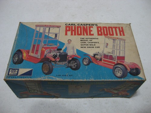 Empty Box Only - MPC Carl Casper's Phone Booth Model Kit #620-150