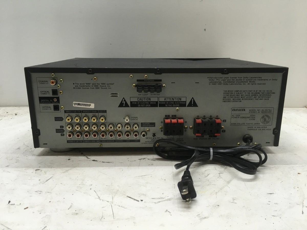 Aiwa AV-DV75U | eBay