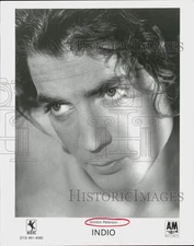 1989 Press Photo Singer Gordon Peterson, Indio - hcq45238