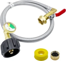 Propane Refill Adapter for 1 lb. Tanks,Upgraded Propane Tank Refill Adapter Hose