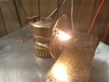 Working justrite Carbide Lamp apocalyptic caving camping hunting 13