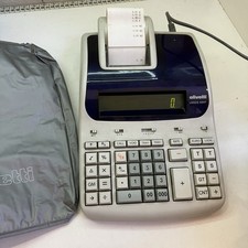 CALCOLATRICE OLIVETTI LOGOS 694T 694 T - STAMPA TERMICA 100% FUNZIONANTE