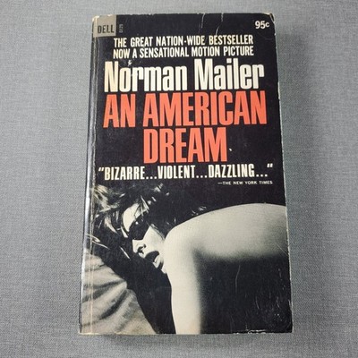 An American Dream Norman Mailer 1966 First Printing Fiction Dell