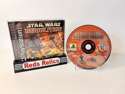 Star Wars: Demolition (PlayStation 1 PS1) CIB COMPLETE TOP QUALITY + Warranty