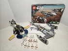LEGO Star Wars minifigure and vehicle lot. 7153 Jango's Slave 1 and more
