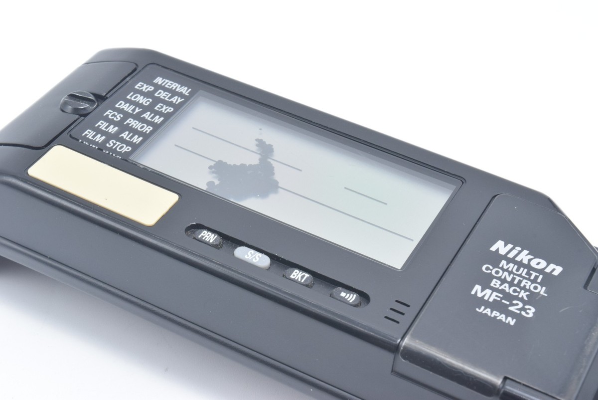Nikon F4 + MF-23データバッグ Nikon MF-23 Multi Control Data Back for F4 F4S F4E From