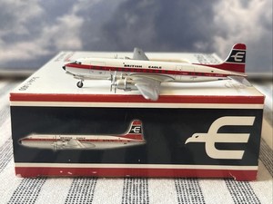Flight 400 1:400 Diecast Airplane Model BRITISH EAGLE DC-6A G-APSA