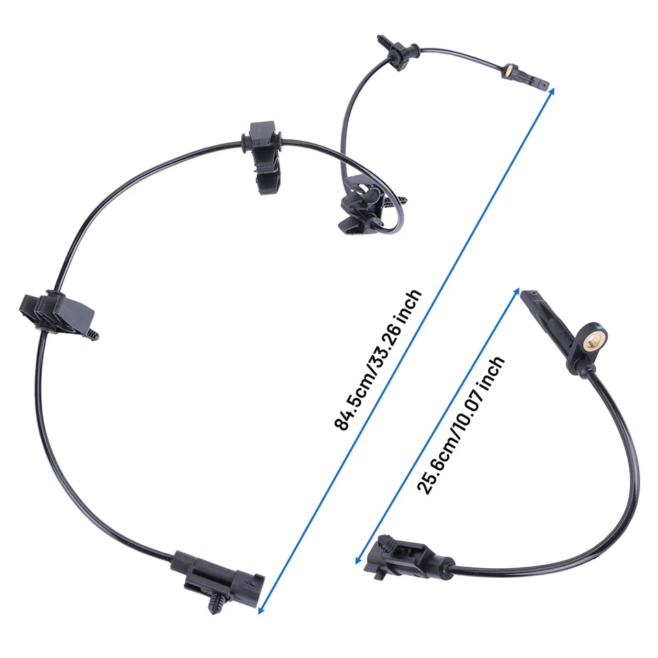 4 piezas sensores de velocidad de rueda ABS rueda delantera trasera 532486 para Cadillac SRX 2010-2016 Foto 2 de 4