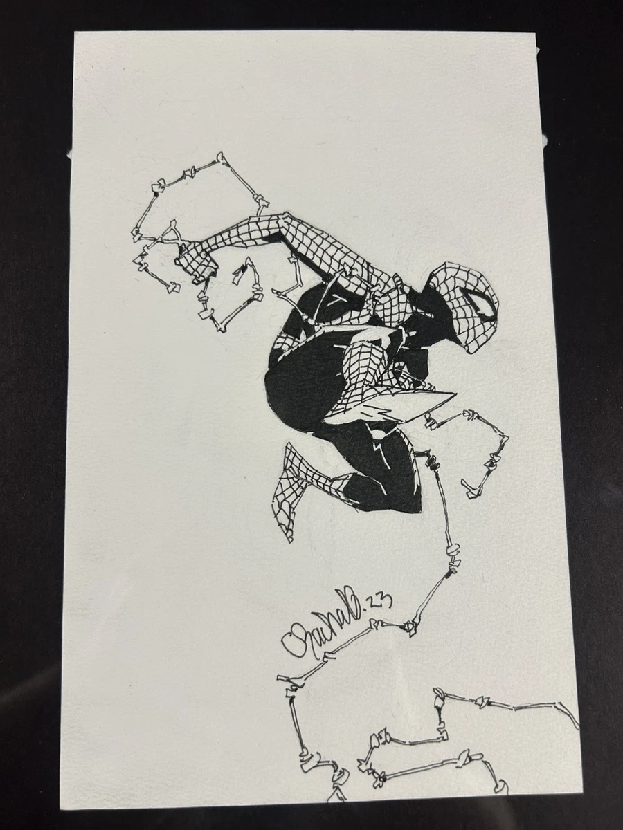 Spiderman Art In Collectible Original Comics Drawings & Sketches
