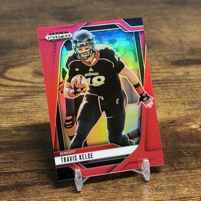 2025 Panini Prizm Draft Picks #173 Travis Kelce Prizms Red #/399