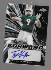 TYLER VAN DYKE 2022 LEAF FLASH FORWARD AUTO CARD #FF-TVD  /7