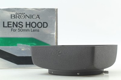 Zenza Bronica Square Metal Lens Hood for 5cm 50mm S S2 EC Lens with Original Box