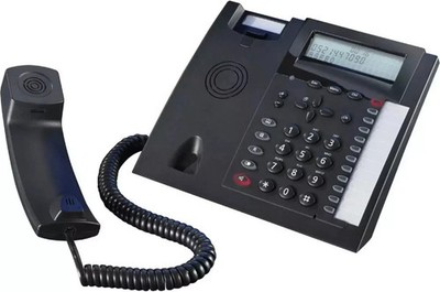 Agfeo T 18 analoges Telefon schwarz 6101179