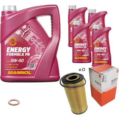 MAHLE Ölfilter 9 L MANNOL Energy Formula PD 5W-40 für Mercedes G-Klasse