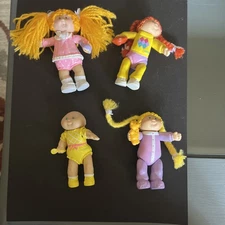 4 - Cabbage Patch 1984 Dolls Vintage Minis