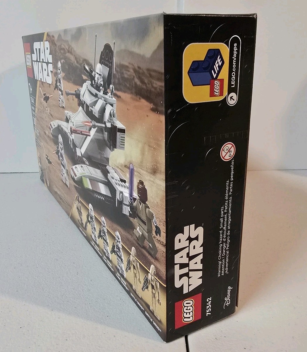 LEGO Star Wars Republic Fighter Tank 75342 Retired New Sealed Mace