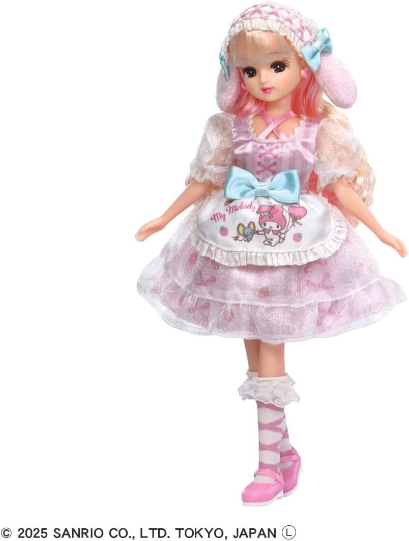 Takara Tomy Licca Chan Doll Lovely My Melody LD-28 Sanrio Japan