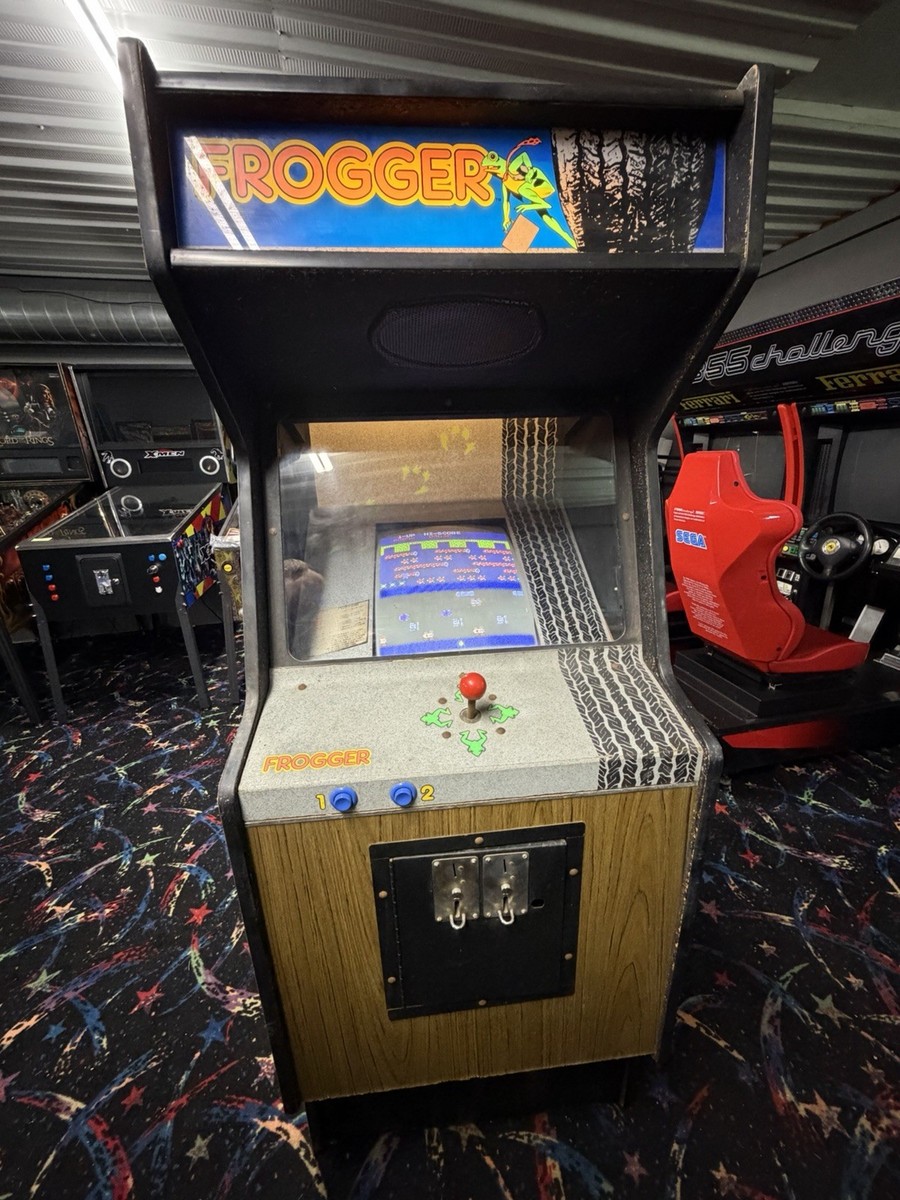 Frogger Arcade Game Sega Gremlin Konami 1981 Original Works Great