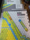 Rebel Sabers Civil War Cavalry Battles Board Game TSR, New, Unpunched 1986 — photo 8