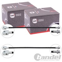 2X A.B.S. BremsschlÄUche Hinten Mitte Passend FüR Isuzu Trooper Opel Monterey