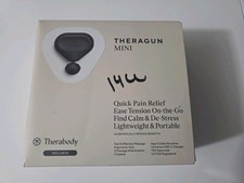 Therabody - Theragun mini Portable Massage Gun Pain Relief 2nd Gen Black Mint