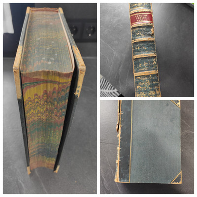 antiquarische Ausgabe von ''Life of Christ'' von F.W. Farrar auf Englisch