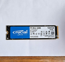 Crucial P2 1TB M.2 2280 NVMe PCIe Gen3  Internal SSD CT1000P2SSD8