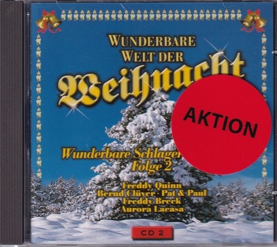 Weihnachten CD Media SALE 17 Tracks Wunderbare Schlager Christmas Welt Folge 2