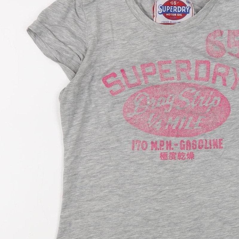 Superdry Women’s Grey Basic Tee - Size S - image 12