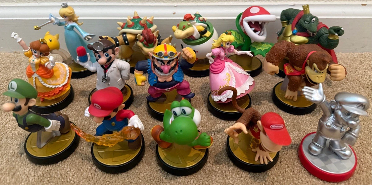 Nintendo amiibo Toys to Life Mario-Silver Edition for sale | eBay