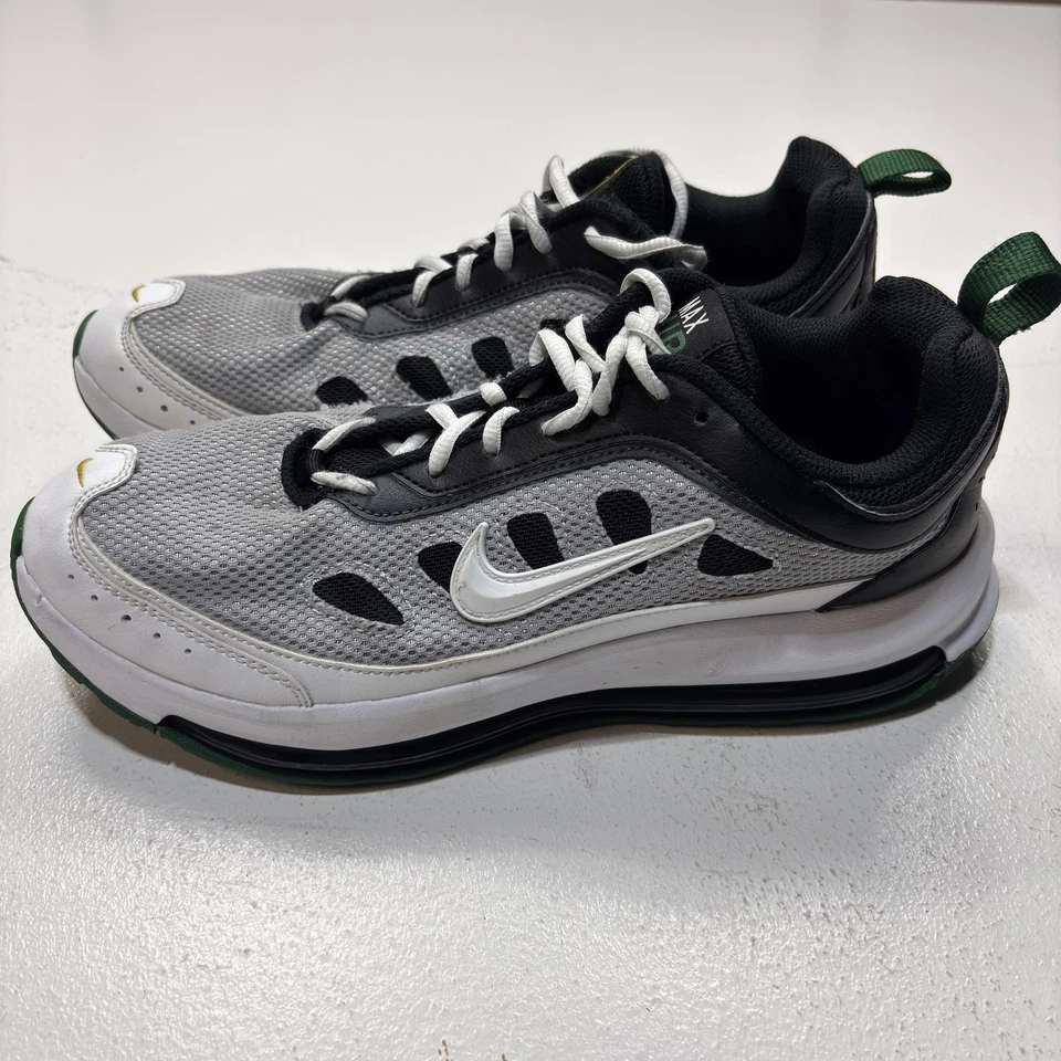 Nike Air Max AP Shoes Mens Size 9.5 Black Gray White Green Running CU4826-010 - Image 4 of 4