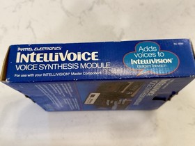 Mattel Intellivision Intellivoice Module Bomb Squad Game Box Manual