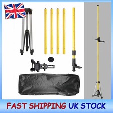 Tripod 3.6m Adjustable Laser Mounting Pole For Rotary and Line Lasers level1