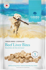 Freeze Dried Beef Liver Bites Dog Treats, 150 Grams/5.3Oz