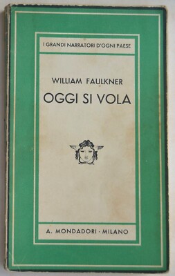 William Faulkner: Heute fliegt man. 1937. Erstausgabe. Mondadori. medusa halskette