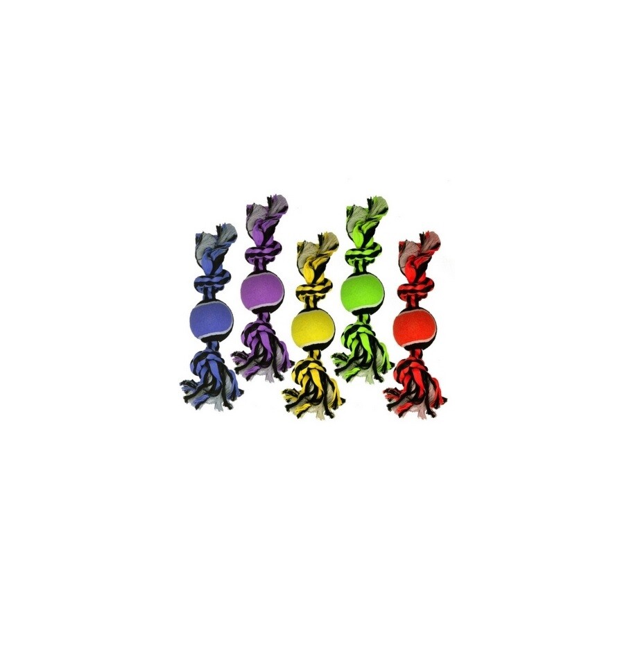 Nuts For Knots 2-Knot Rope Ball for Dog Toy SOLD EACH ITEM 10 inch