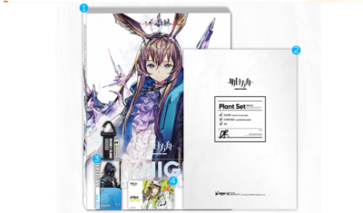 Arknights Official Artworks VOL.1 Reset Set Painting Illustration