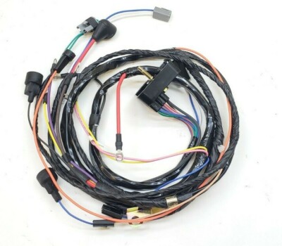 Engine Starter Wiring Harness 1972 Camaro Small Block Warning Lights 307 350