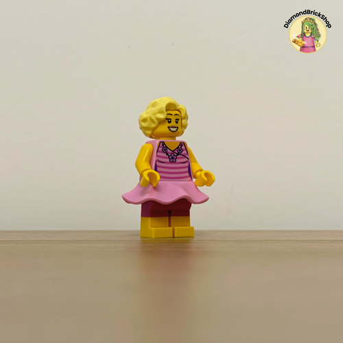 Lego Minifig Minifigure Custom La danseuse étoile Pièces authentiques NEUF - Foto 2 di 6